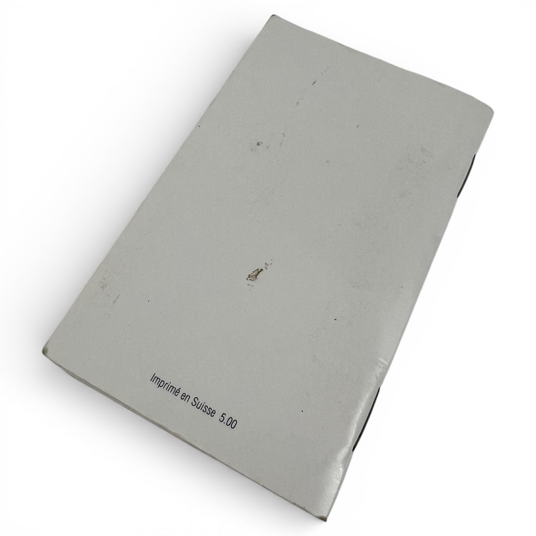 2000 Longines Cal 541 Chronograph Instruction Booklet