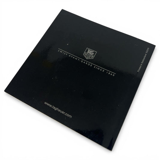 2007 Tag Heuer Automatic Chronograph Calibre 16 Instruction Booklet
