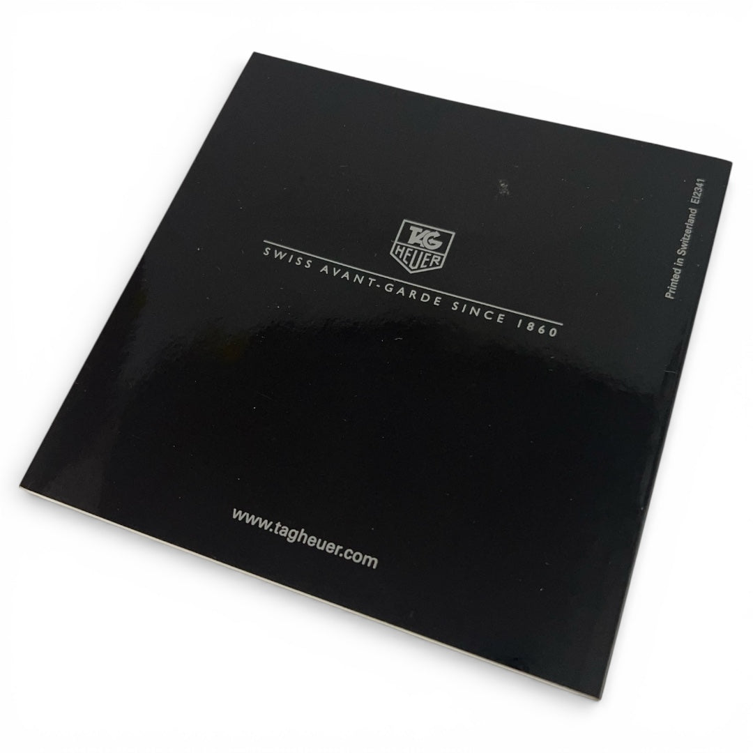 2006 Tag Heuer Quartz Watches Instruction Booklet