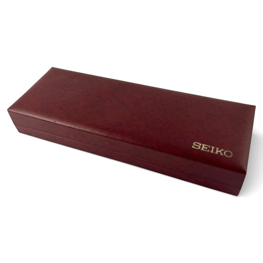 Vintage Seiko Leatherette Box