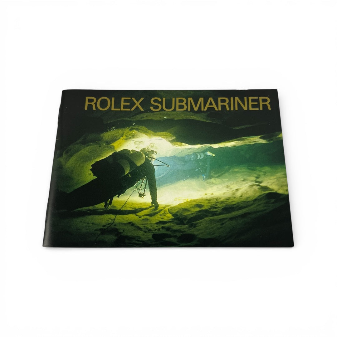1991 Rolex Submariner Booklet