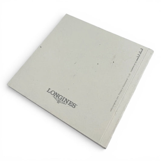 2005 Longines International Warranty Booklet