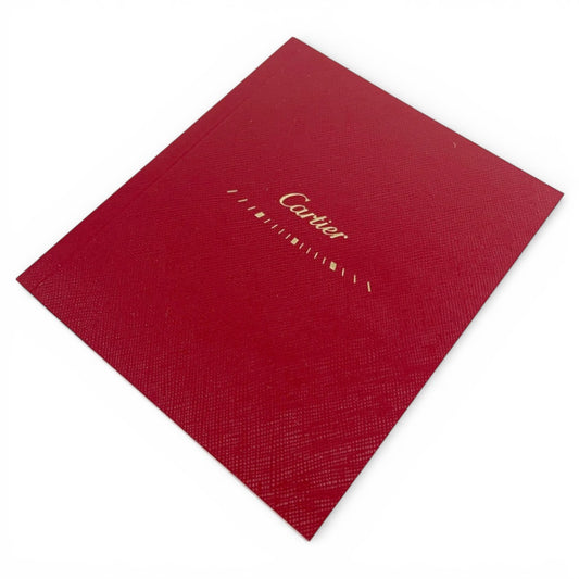 2018 Cartier Instruction Booklet