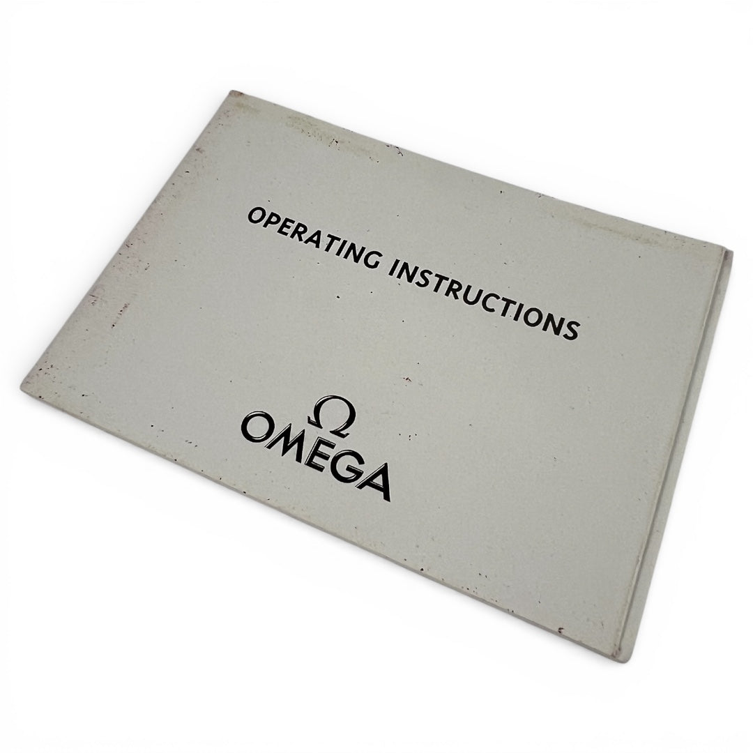 1999 Omega Operating Instructions Booklet 03090250M