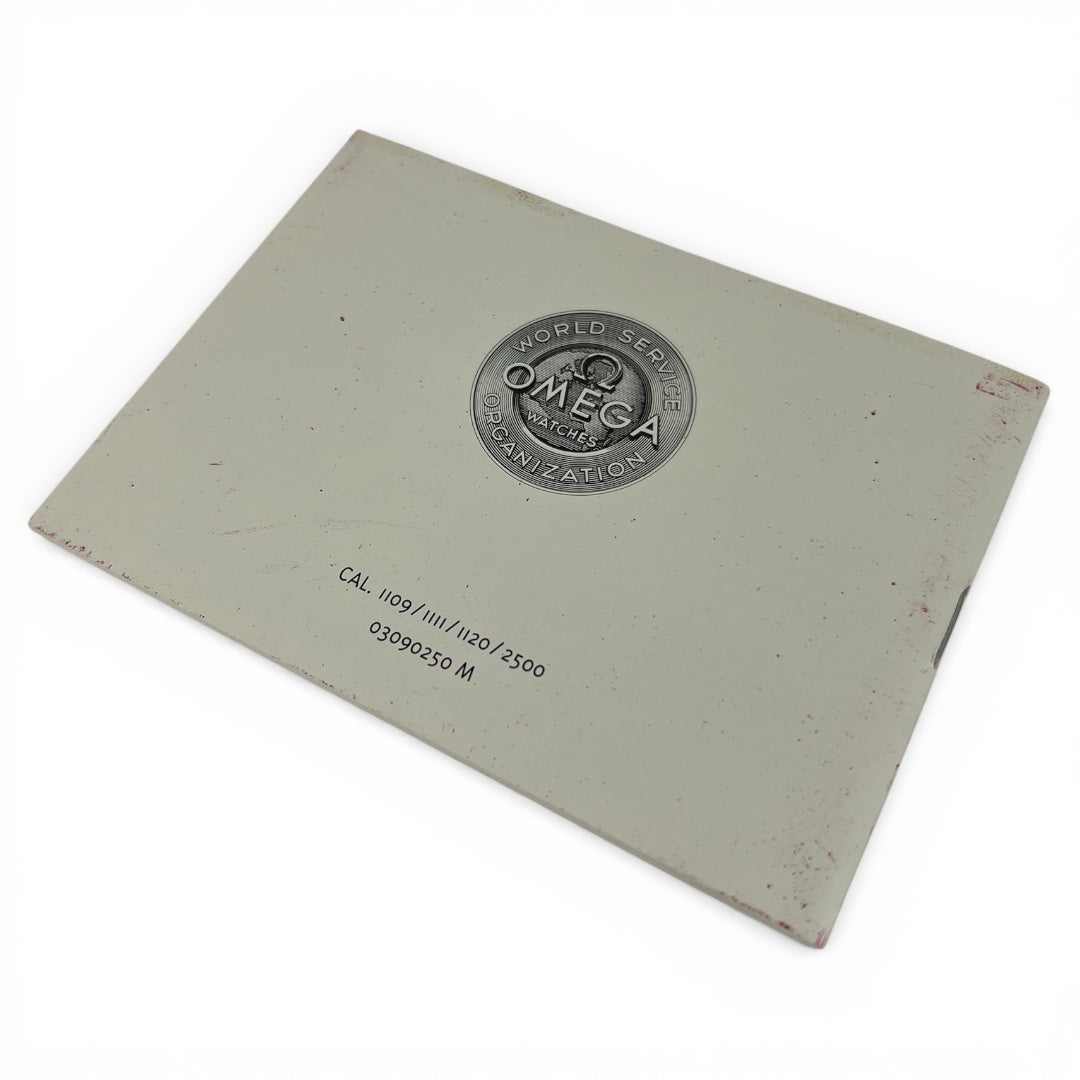 1999 Omega Operating Instructions Booklet 03090250M