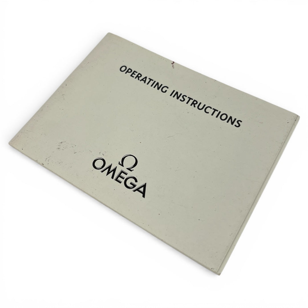 1999 Omega Operating Instructions Booklet 03090170M