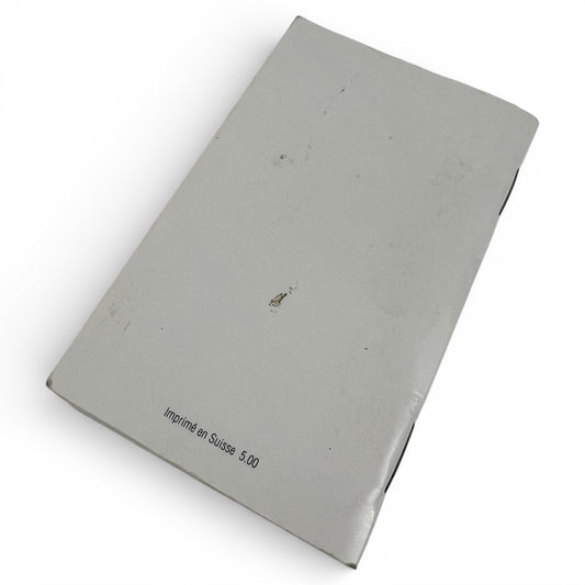 2000 Longines Cal 541 Chronograph Instruction Booklet