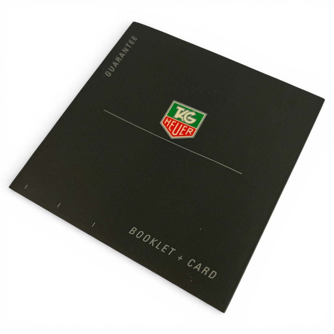 1997 Tag Heuer Guarantee Booklet