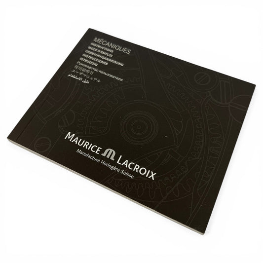 Maurice Lacroix Instruction Booklet