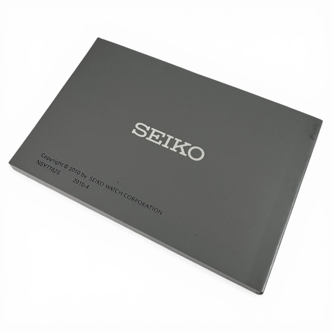 2010 Seiko 7T62 Alarm Chronograph Instruction Booklet