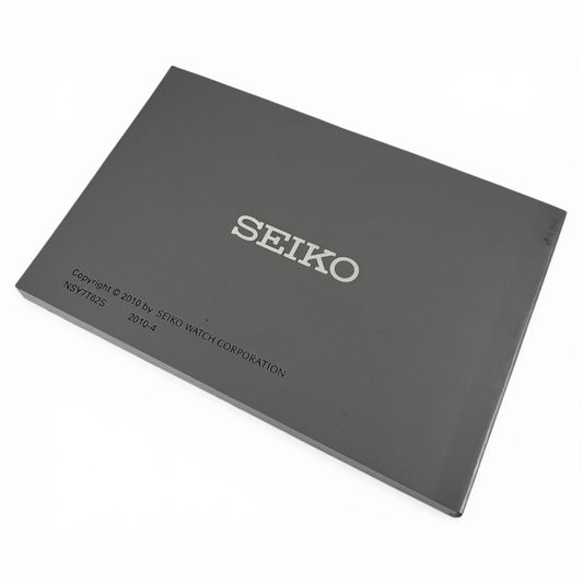 2010 Seiko 7T62 Alarm Chronograph Instruction Booklet