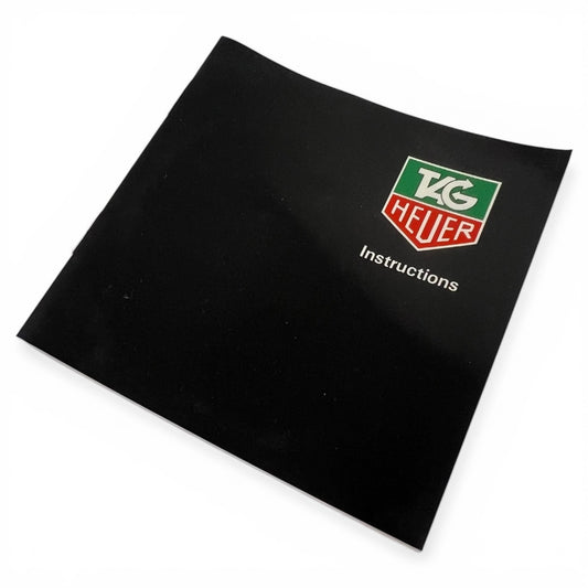 1990s Tag Heuer Formula 1 Instruction Booklet