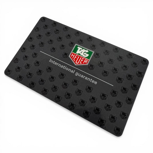 1990s Tag Heuer Guarantee Card