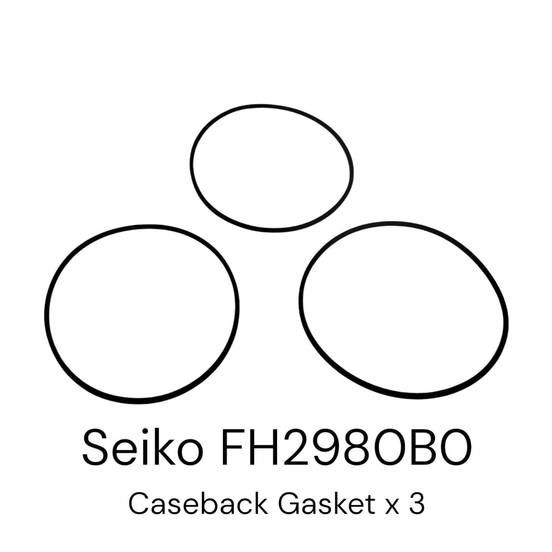 Seiko Caseback Gasket - FH2980B01 / FH2980B0A / FH2980B02